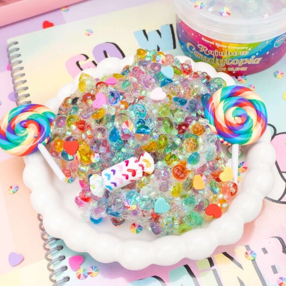 Rainbow Candytopia Crunchy Slime - Picture 3 of 8